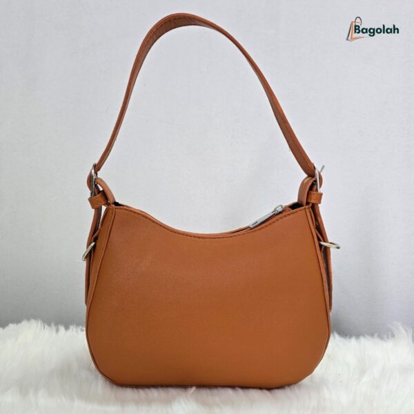 Trendy Underarm Women's Saddle Orange Bag 1