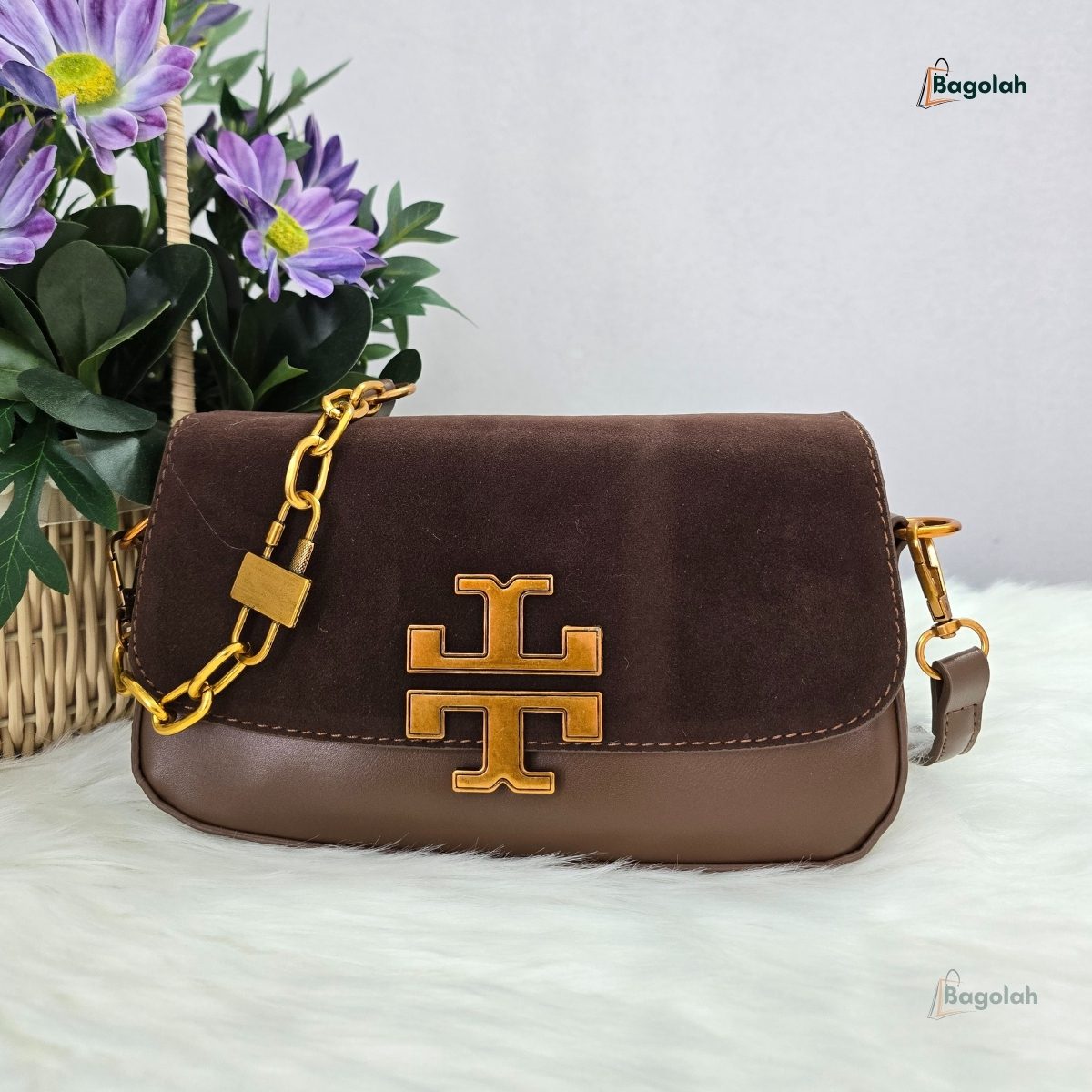 Retro Leopard Print Messenger Bag 1