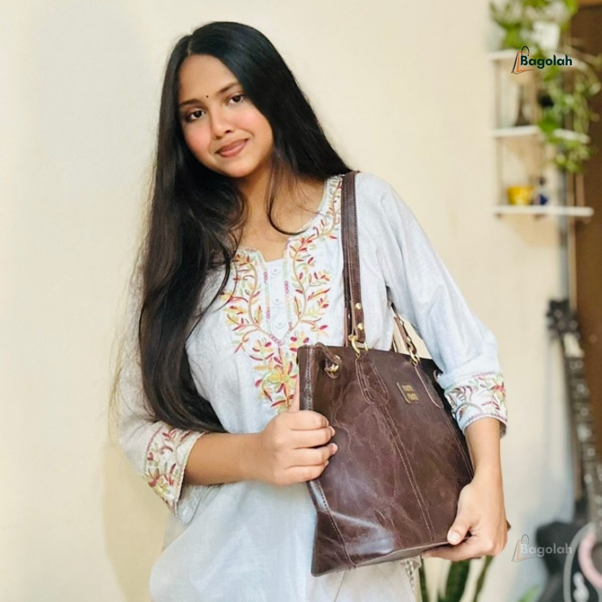 Winter Luxury Soft Leather Large Capacity Retro Tote Bag